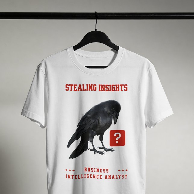 Camiseta Crow Business Intelligence Analyst (Criador carregado)