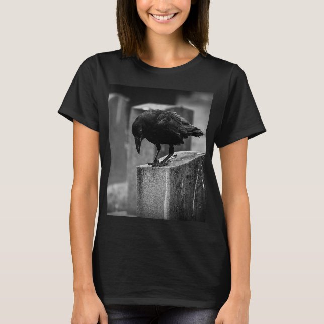 Camiseta Crow do Cemitério de Queda (Frente)