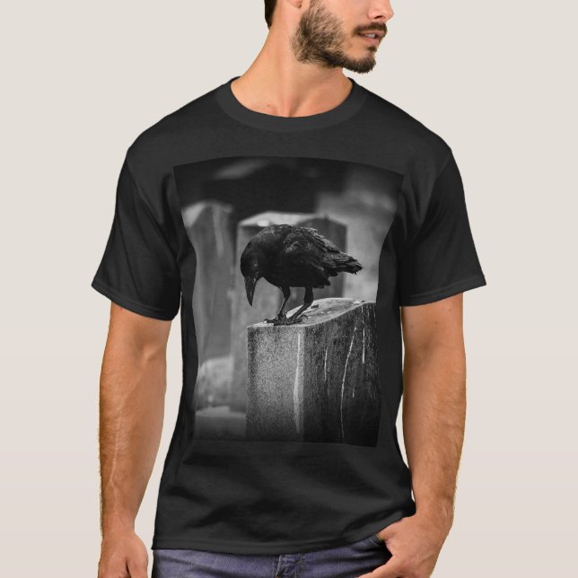 Camiseta Crow do Cemitério de Queda (Frente)