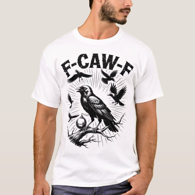 Camiseta Crow F-Caw-F (Frente)