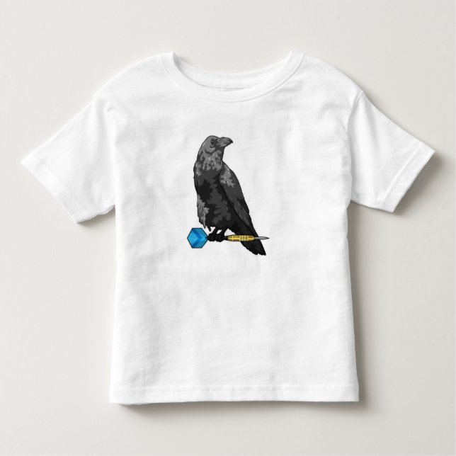Camiseta Crow nas Trevas com Dart (Frente)
