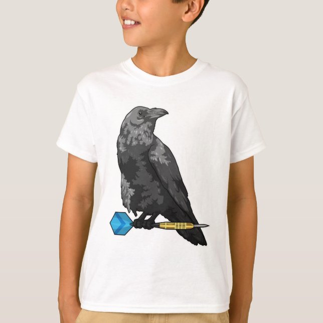 Camiseta Crow nas Trevas com Dart (Frente)