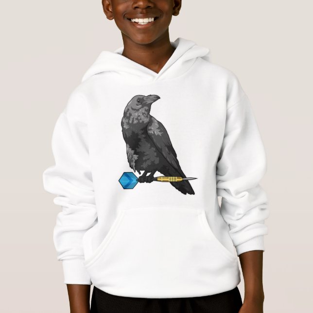 Camiseta Crow nas Trevas com Dart (Frente)