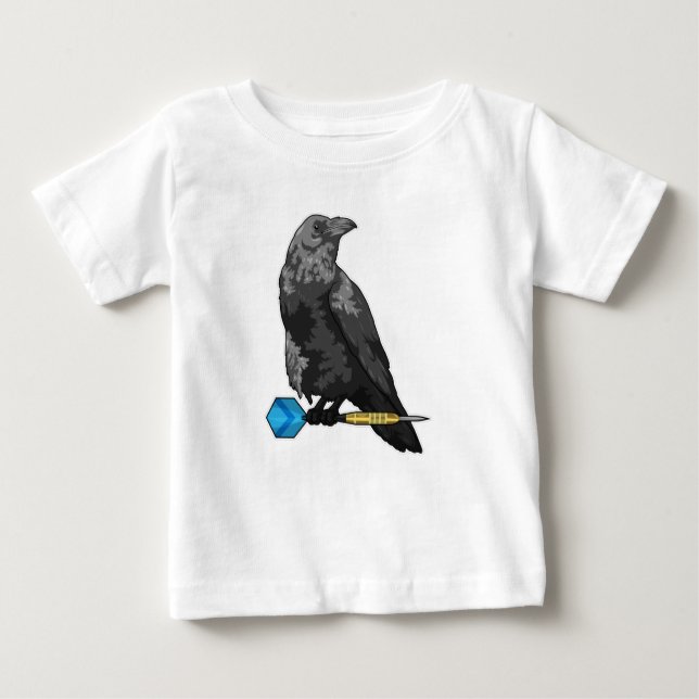 Camiseta Crow nas Trevas com Dart (Frente)