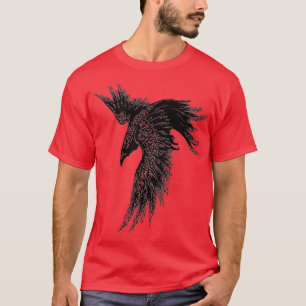 Camiseta Crow Raven Norse Mythology Viking Gift para Viking