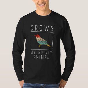 Camiseta Crow Spirit Vintage Raven