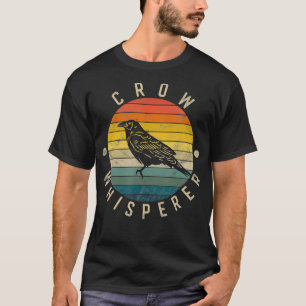 Camiseta Crow Whisperer Vintage Cute Raven