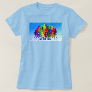 Camiseta Crowd Design, Crowdfunder, Crowdfunding