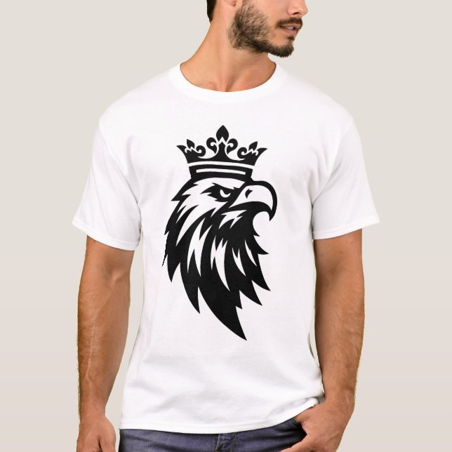 Camiseta “Crowned Eagle – Royal Power Tee” (Frente)