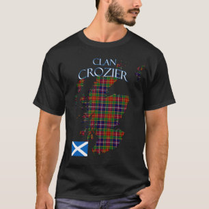 Camiseta Crozier Scottish Clan Tartan Scotland