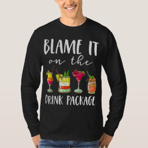 Camiseta Cruise Culpa-A No Pacote Drink Cruzando O Amor