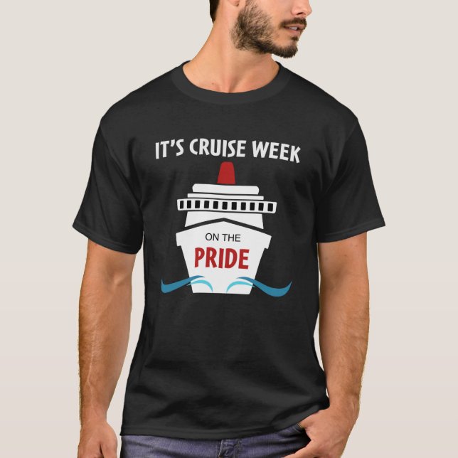 Camiseta Cruise Essentials é Semana de Cruzeiro no Orgulho  (Frente)