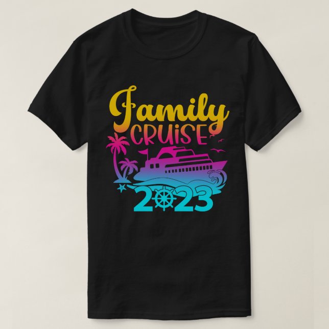 Camiseta Cruise Familiar 2023 (Frente do Design)