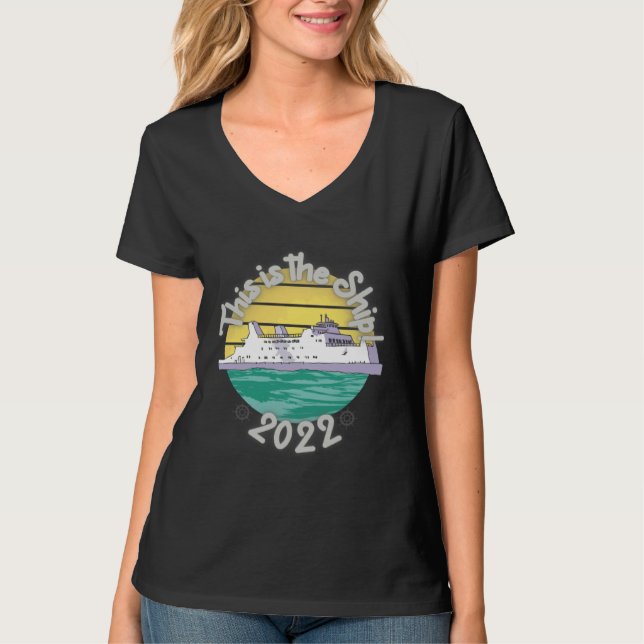 Camiseta Cruise For Men Women Cruising Ship Vacation (Frente)