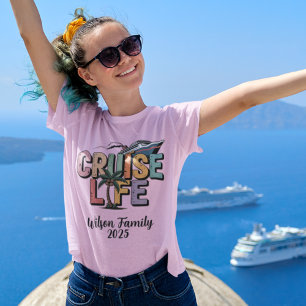 Camiseta Cruise Life Custom - Family Summer Reunion