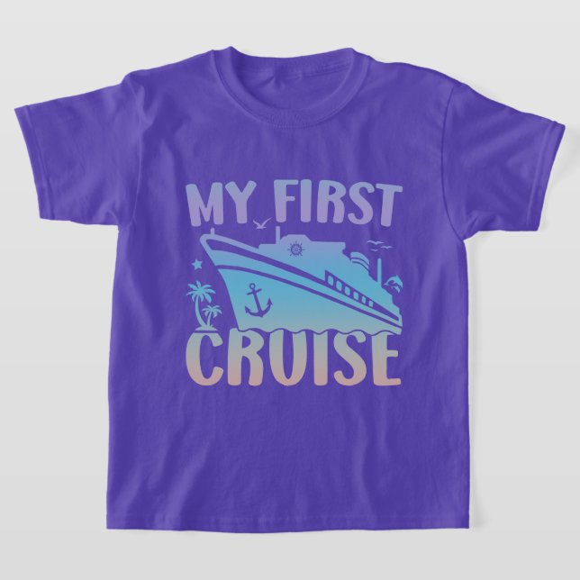 Camiseta Cruise My First Cruise 2025 Family Vacation Cruise (Postura )