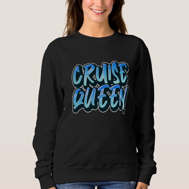 Camiseta Cruise Queen Funny Cruise Ship (Frente)