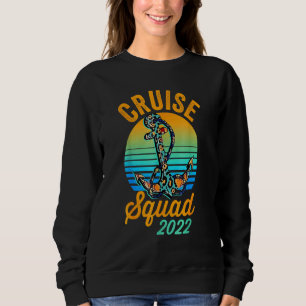 Camiseta Cruise Squad 2022 Cowhide Leopard Anchor Cruising