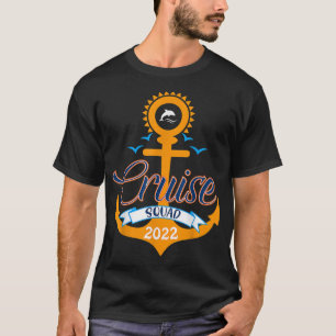 Camiseta Cruise Squad 2022 Family Vacation Matching Designs