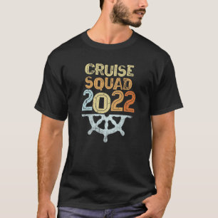 Camiseta CRUISE SQUAD 2022 Férias Marítimas Navio de Queb