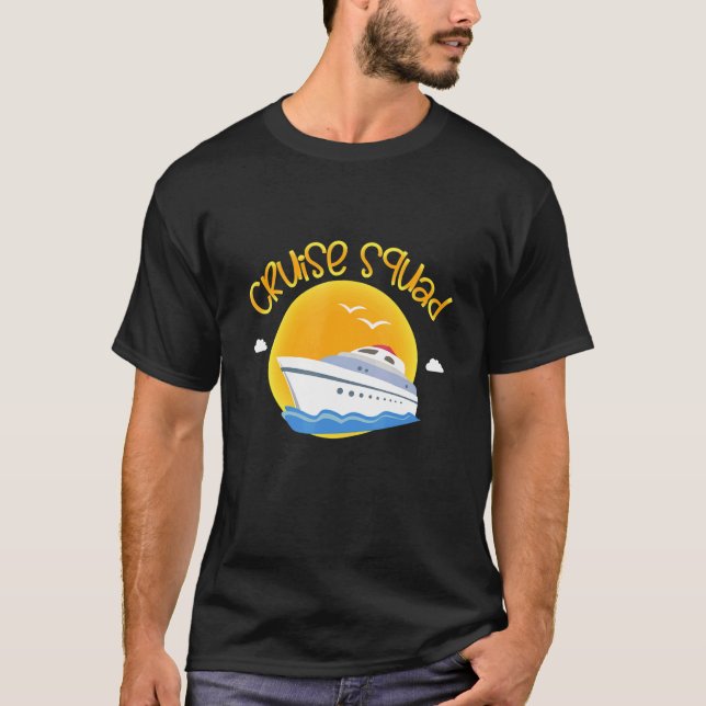 Camiseta Cruise Squad 2022 Matching Family Group Boat Trip (Frente)