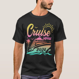Camiseta Cruise Squad 2024 Family Trip Matching