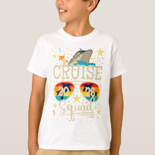 Camiseta Cruise Squad 2025 Cruising Vacation Boy