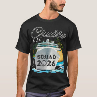 Camiseta Cruise Squad 2026 Family Vacation