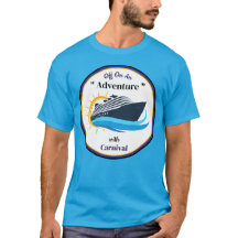 Cruise T.Shirt para cruzeiro Carnaval Adventure