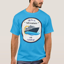 Camiseta Cruise T.Shirt para cruzeiro Carnaval Adventure