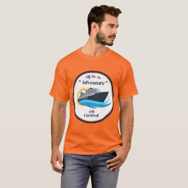 Camiseta Cruise T.Shirt para cruzeiro Carnaval Adventure