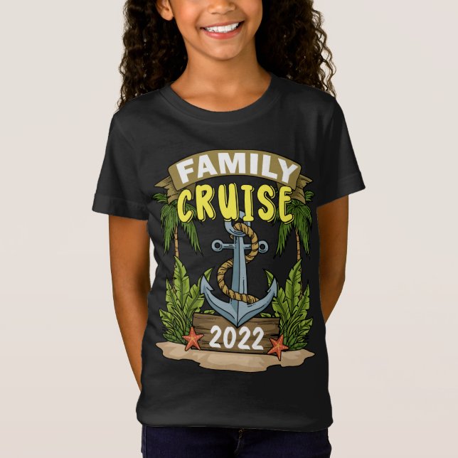Camiseta Cruise Trip 2022 Gift Cruise Squad Family Cruise (Frente)