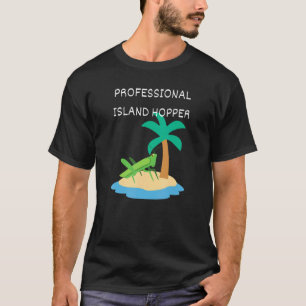 Camiseta Cruisi de Férias de Hopper Cruise em Ilhas Profiss