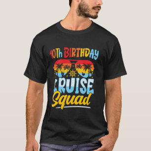 Camiseta Cruisin aniversário de 40 anos Cruise Squad Matchi