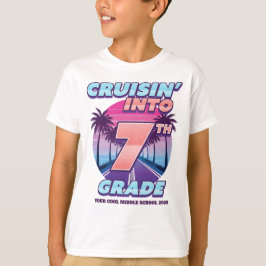 Camiseta Cruisin’ Back to School 7th Grade