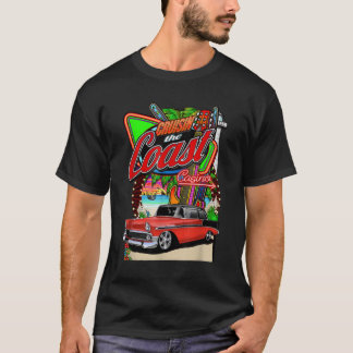 Camiseta Cruisin the Coast Classic Carros Run Casino Tropi