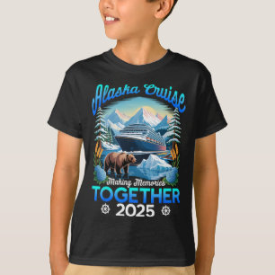 Camiseta Cruisin Together Alasca 2025 Cruzeiro Alasca Famíl