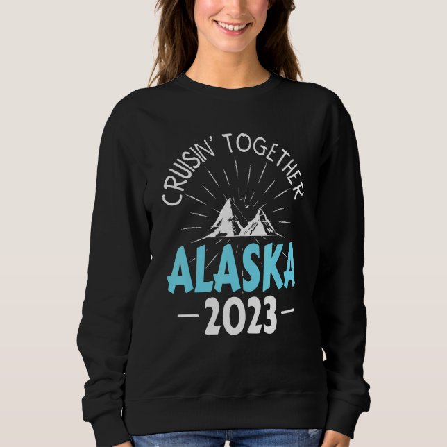 Camiseta Cruisin' Together Alaska Cruise 2023 Matching Fami (Frente)