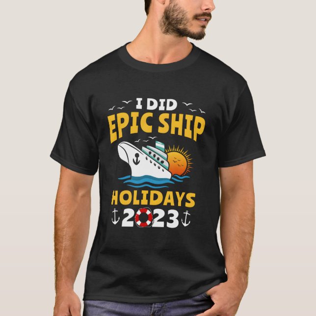 Camiseta Cruising 2023 Trip Ocean Ship Cruise (Frente)