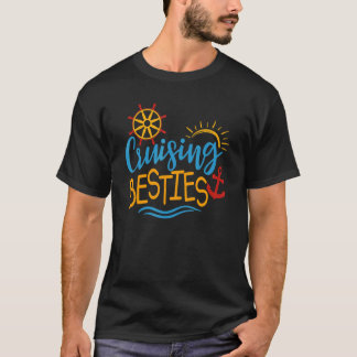 Camiseta Cruising Besties Anchor Sailor Men Women