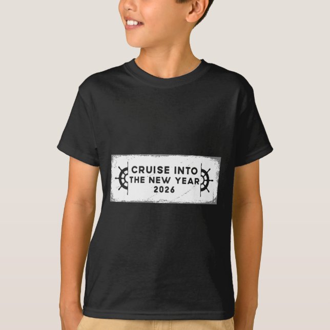 Camiseta Cruising Into 2026 New Years Eve Party Favors Fami (Frente)