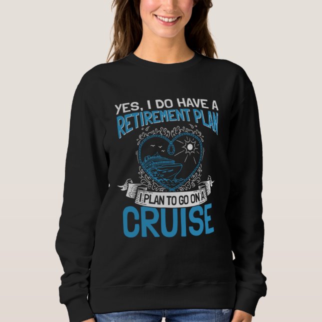 Camiseta Cruising Vacation Retiree Cruise Ship Retirement P (Frente)