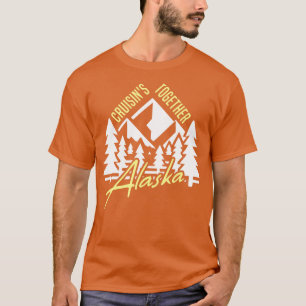 Camiseta Cruisins Juntos com Vacinas Familiares do Alasca