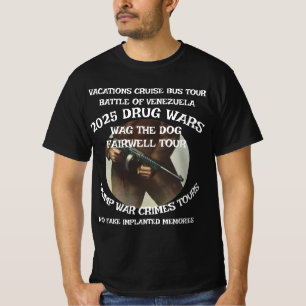 CAMISETA CRUIZEIRO CARIBENHO CRIME DE GUERRA TRUMP 2025