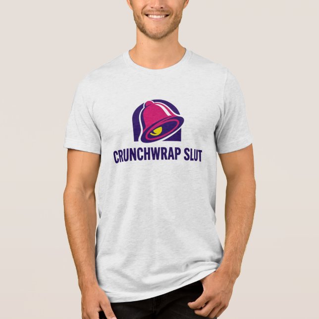 Camiseta Crunchwrap Engraçado – Humor Hilário para Amantes  (Frente)