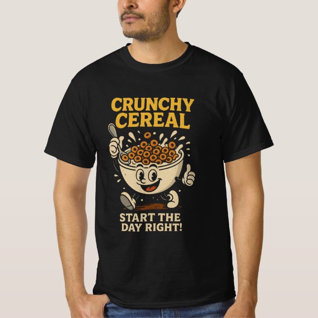 Camiseta Crunchy Cereal (Frente)