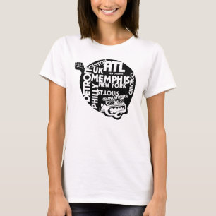 Camiseta Crunk para a roupa de Crunk/Crunkatlanta