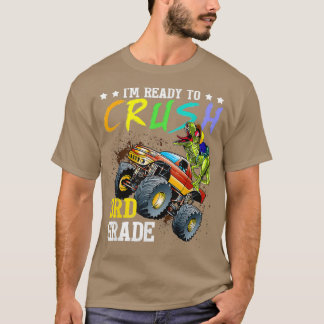 Camiseta Crush De Monstro Do Dinossauro De 3º Grau Dinossau