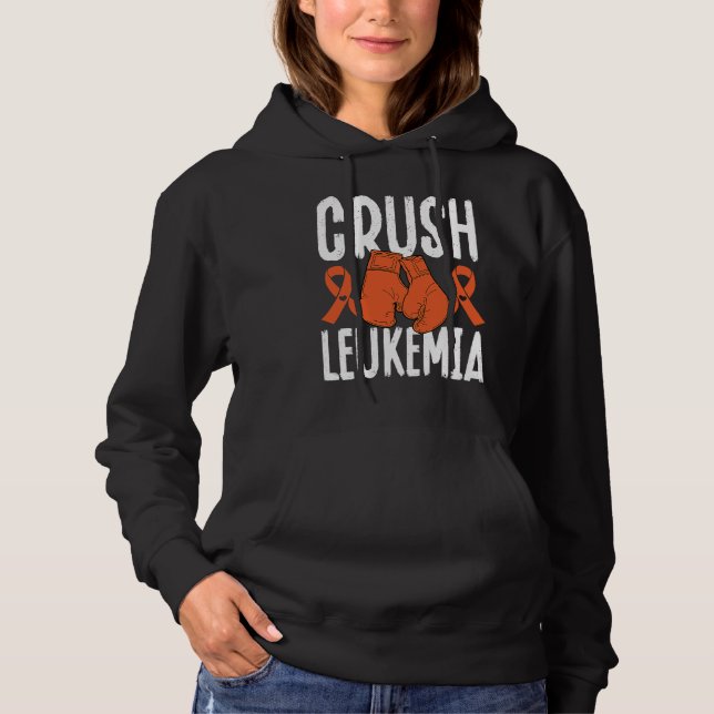 Camiseta Crush Leukemia Chemotherapy Leukemia Awareness (Frente)