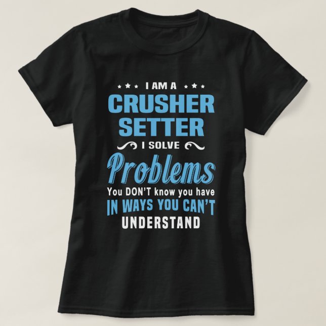 Camiseta Crusher Setter (Frente do Design)